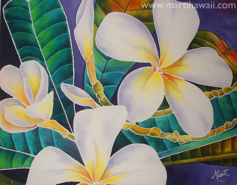 Plumeria by Marti Wiese Rounds
