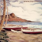 Two Canoes by Marti Wiese Rounds