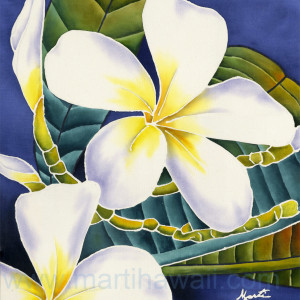 White Plumerias II